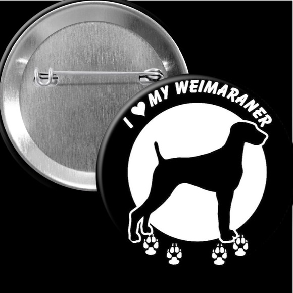 Weimaraner Dog Retractable Badge Holder Reel - Picture 2 of 5
